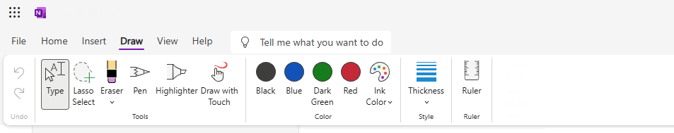 "Math Assistant" appear in the Draw tab when login to Web OneNote with Microsoft school account